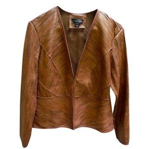 Bagatelle Brown Leather Jacket